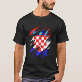 Hrvatska Love Croatia Flag T-Shirt