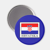 Hrvatska Magnet (Vorderseite/Rückseite)