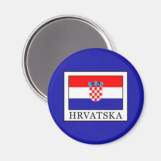 Hrvatska Magnet (Vorderseite/Rückseite)