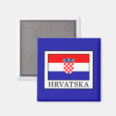Hrvatska Magnet (Vorderseite/Rückseite)