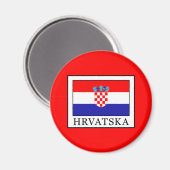 Hrvatska Magnet (Vorderseite/Rückseite)