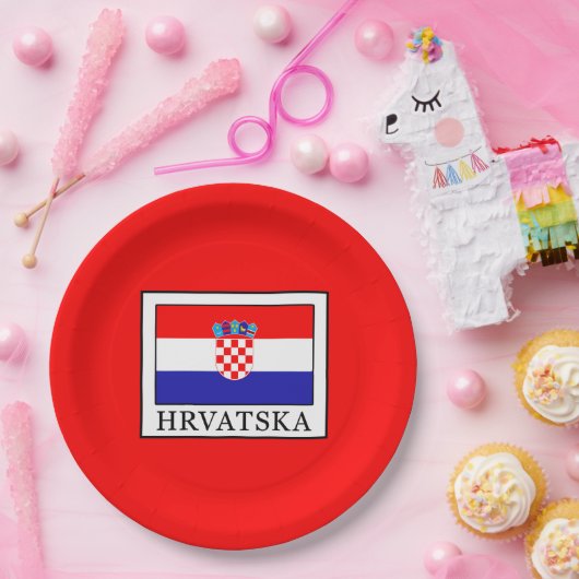 Hrvatska Pappteller (Party)