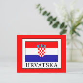 Hrvatska Postkarte (Stehend Vorderseite)