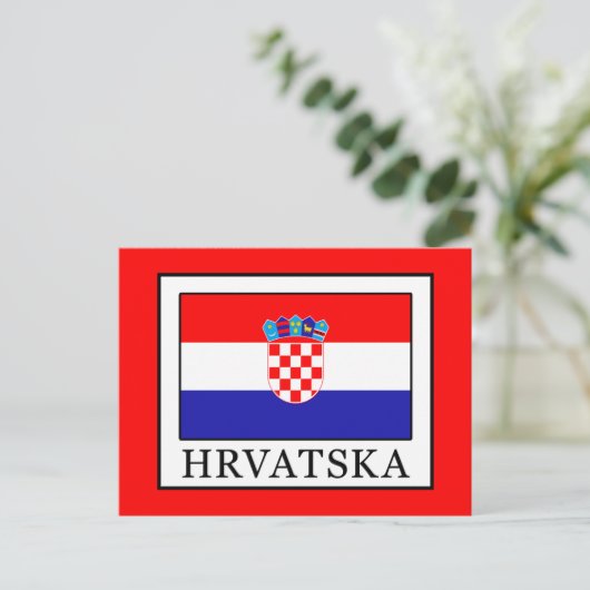 Hrvatska Postkarte (Stehend Vorderseite)