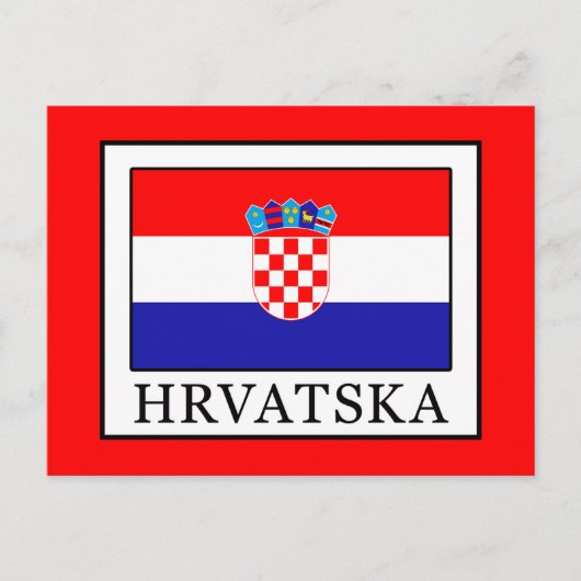 Hrvatska Postkarte (Vorderseite)