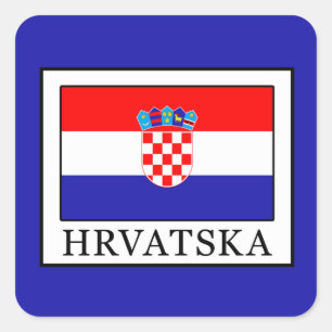 Hrvatska Quadratischer Aufkleber