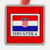 Hrvatska Silbernes Ornament (Vorne)