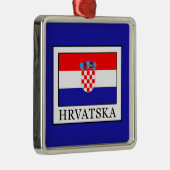 Hrvatska Silbernes Ornament (Rechts)