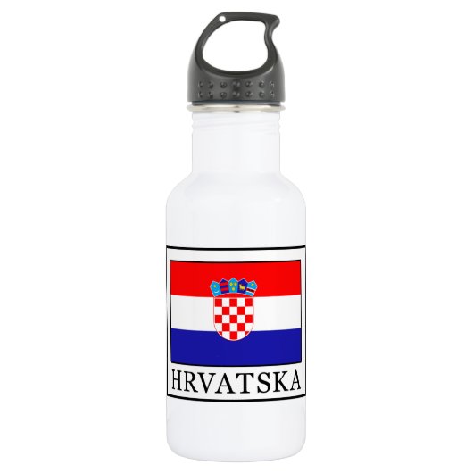 Hrvatska Trinkflasche (Vorderseite)