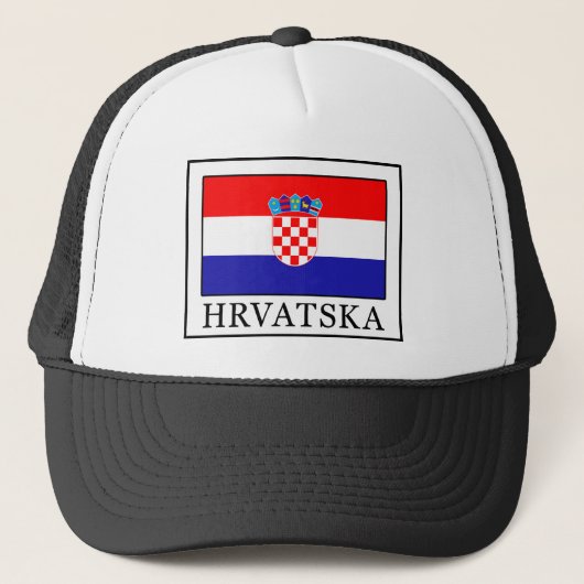 Hrvatska Truckerkappe (Vorderseite)