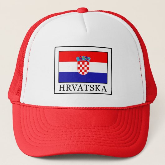 Hrvatska Truckerkappe (Vorderseite)