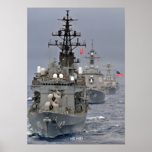 HS Hiei Poster (Vorne)