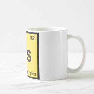 Hs - Huevos Rancheros Chemie Periodensystem Kaffeetasse