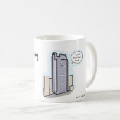 HSBC Gebäude-Kaffee-Tasse Tasse (VorderseiteRechts)