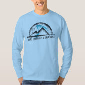 HSEC vorderes und hinteres Logo-lange Hülse T-Shirt (Vorderseite)