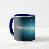 Hsombrero-Galaxie-Tasse Tasse (Vorderseite Links)