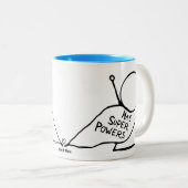 "HSP: Hat SuperPower-" Tasse (VorderseiteRechts)