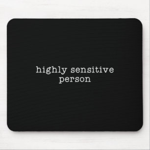 HSP Hochempfindliche Person Resist Mousepad