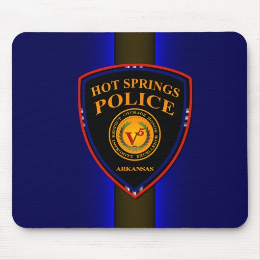 HSPD Thin Blue Line Patch Mousepad (Vorne)