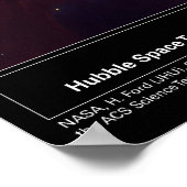 HST Cone Nebula Poster (Ecke)