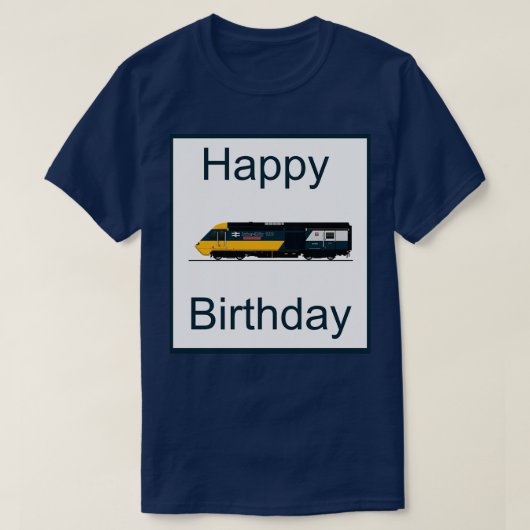 hst happy birthday T-Shirt (Design vorne)