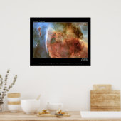 HST Keyhole Nebula Poster (Küche)