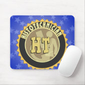 HT ABZEICHEN HISTOTECHNICIAN HISTOLOGY TECH LOGO MOUSEPAD (Mit Mouse)