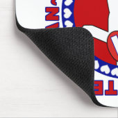 HT HISTOTECHNICIAN HISTOLOGY TECH LIEBE LOGO ASL MOUSEPAD (Ecke)