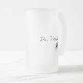 Ht-Schädel der Spaten-FarbTasse - Dr. Vendetta Mattglas Bierglas (VorderseiteRechts)