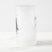 Ht-Schädel der Spaten-Tasse - Blüte Mattglas Bierglas (Mittel)