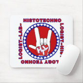 HTC HISTOTECHNOLOGIST SPECIALIST LOGO SQUARE LABRA MOUSEPAD (Mit Mouse)