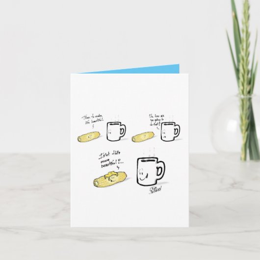 HTC Mais auf Cob- und Coffee Tasse Card Karte (Vorderseite)