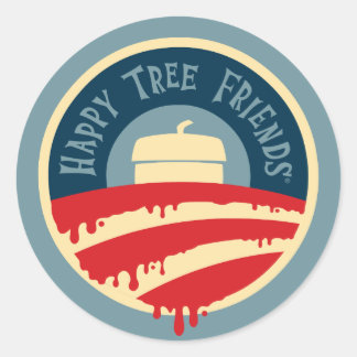 HTF Oh-BAM! Runder Aufkleber