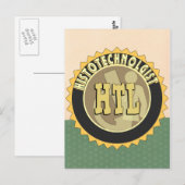 HTL ABZEICHEN HISTOTECHNOLOGIST HISTOLOGIE POSTKARTE (Vorne/Hinten)