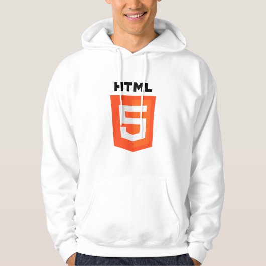 HTML5 CSS3 Logo-Kapuzenpulli Hoodie (Vorderseite)