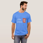 Html5 das zukünftige Browser-T-Shirt 03 T-Shirt (Vorne ganz)