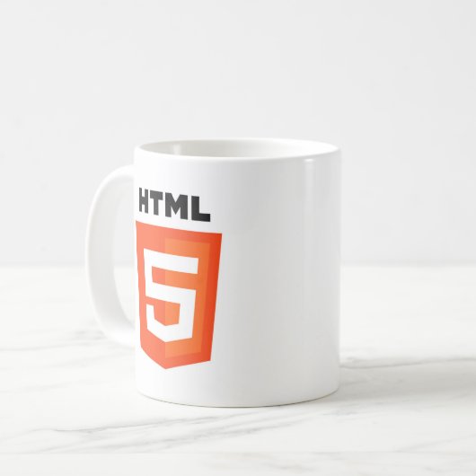 HTML5 ELEMENTS KAFFEETASSE (Vorderseite Links)