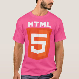 Html5 Html Logo Web Programmierer Nerd Lustiger Co T-Shirt