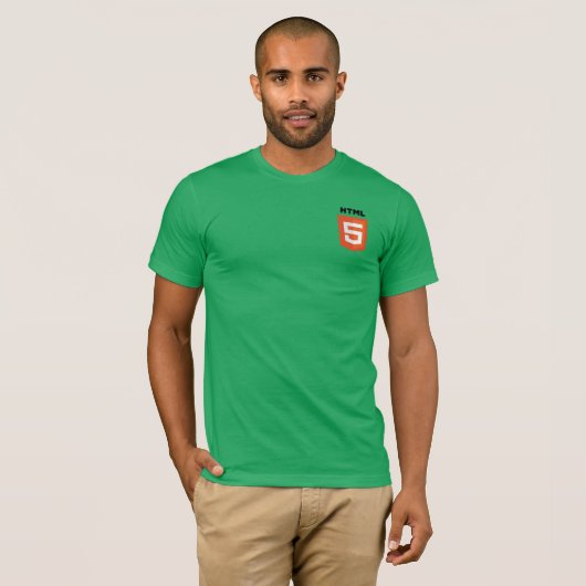 HTML5-Logo-T - Shirt (Vorne ganz)