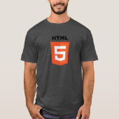 HTML5-Logo-T - Shirt (Vorderseite)