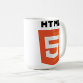 HTML 5 KAFFEETASSE (VorderseiteRechts)