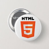 HTML 5-Logo Button (Vorne & Hinten)