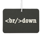 HTML-Code Autolufterfrischer (Vorderseite)