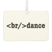 HTML-Code Autolufterfrischer (Rückseite)