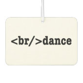 HTML-Code Autolufterfrischer (Vorderseite)