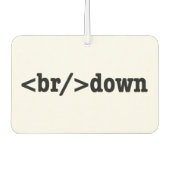 HTML-Code Autolufterfrischer (Vorderseite)