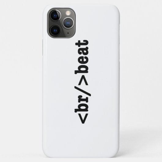 HTML-Code Case-Mate iPhone Hülle (Rückseite)