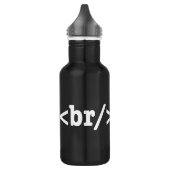 HTML-Code Edelstahlflasche (Links)