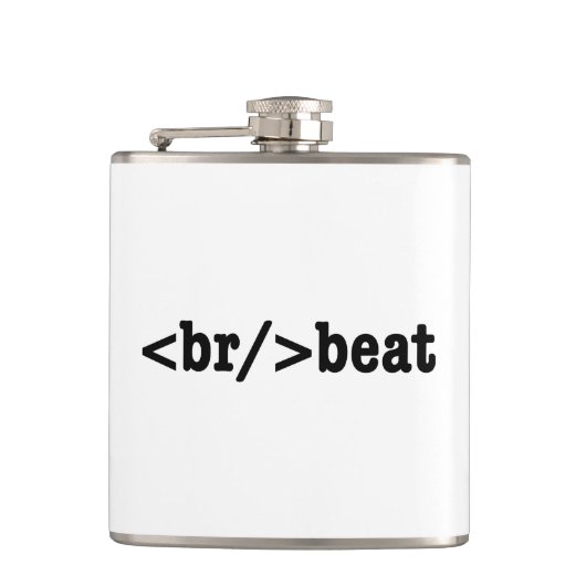 HTML-Code Flachmann (Vorderseite)