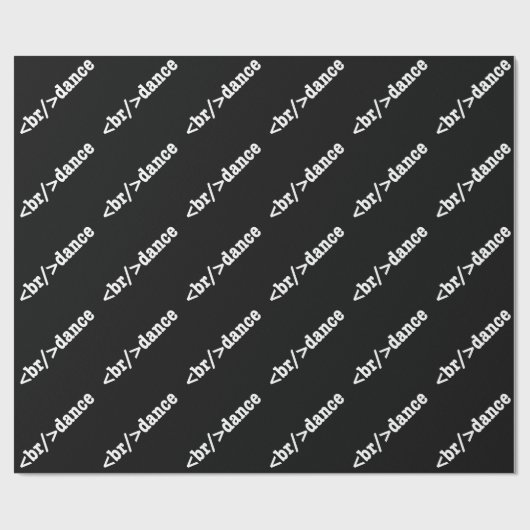 HTML-Code Geschenkpapier (Flach)